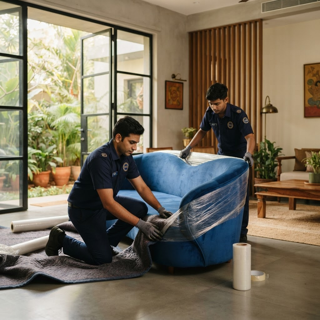 A home prepared for a move